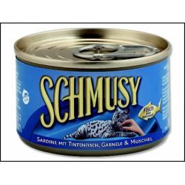 Bedienungshandbuch Eine Dose Sardinen + Meeresfrüchte Schmusy 100 g (393-71022)