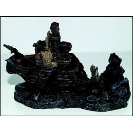 Aquarium Dekoration Torso Schiff 24 x 13,5 x 8 cm 1pc (821-2109)